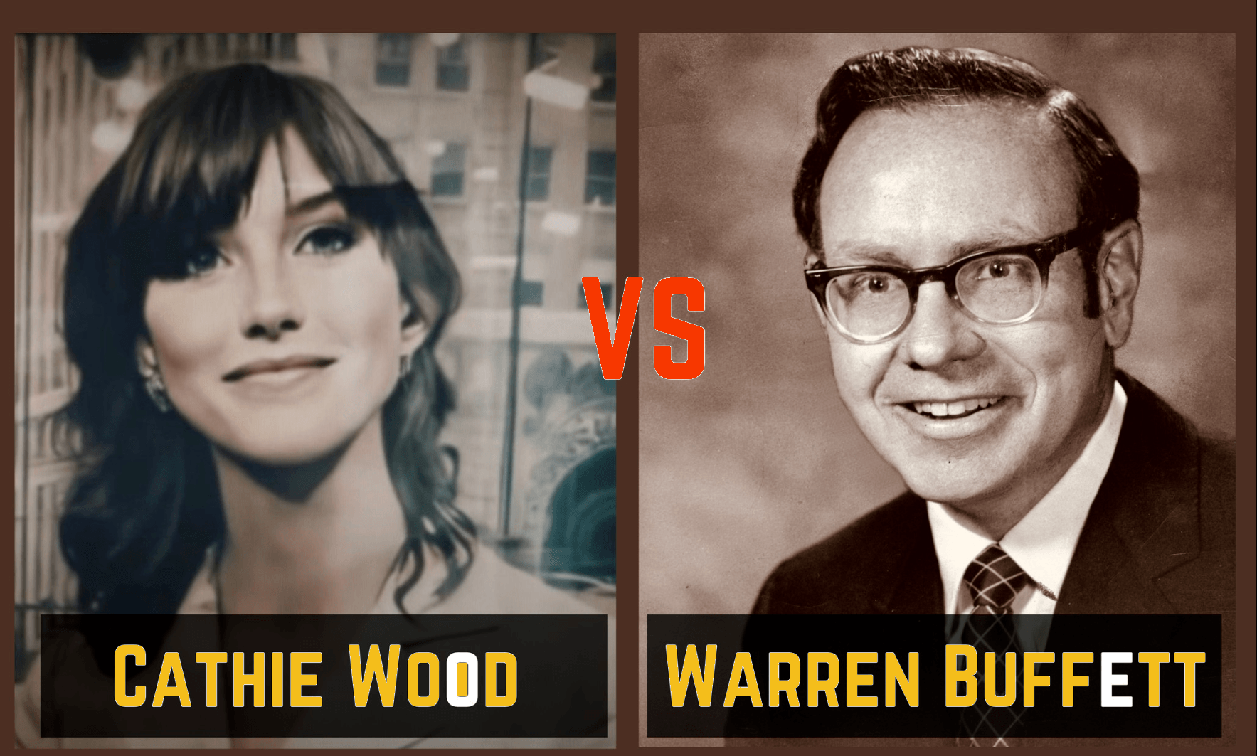 Cathie Wood vs Warren Buffet : L'erreur qu'on fait