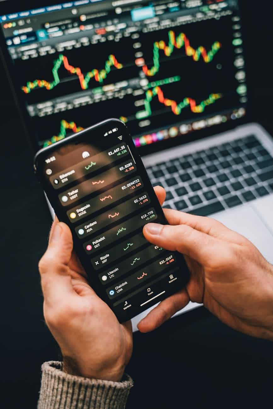 person holding a smartphone