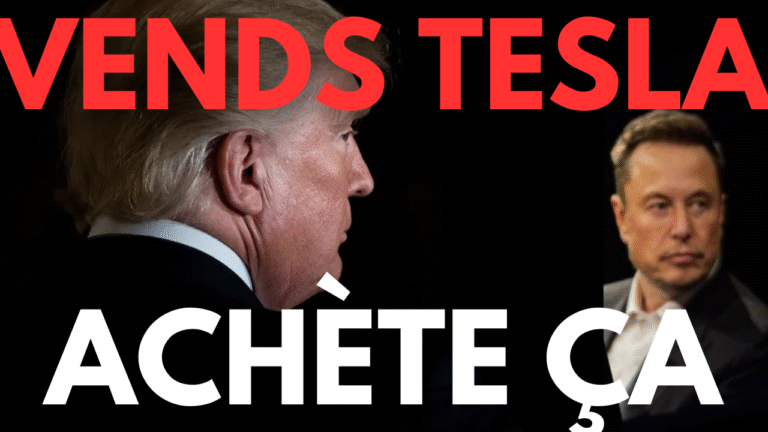 Copie de Analyse CAC 40 et prevision bourse miniature youtube 43 Clash Musk Trump. Crash Tesla et les actions que j'achète